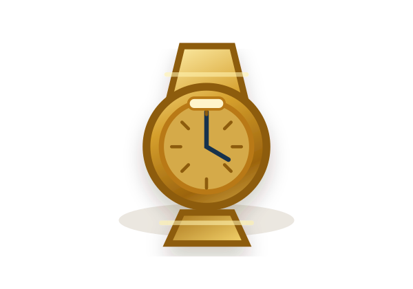 Orologio in oro