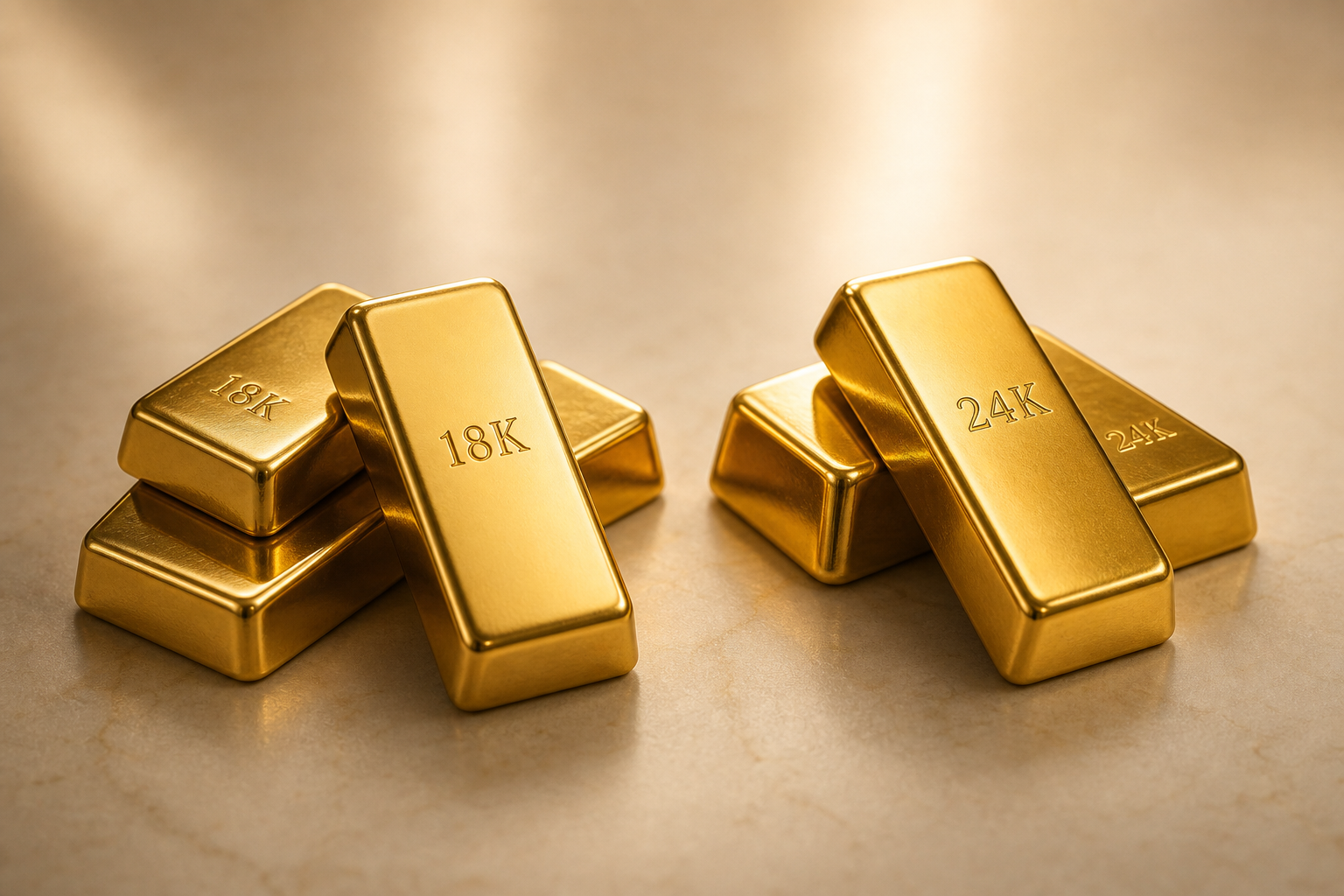 Carati dell’oro a confronto